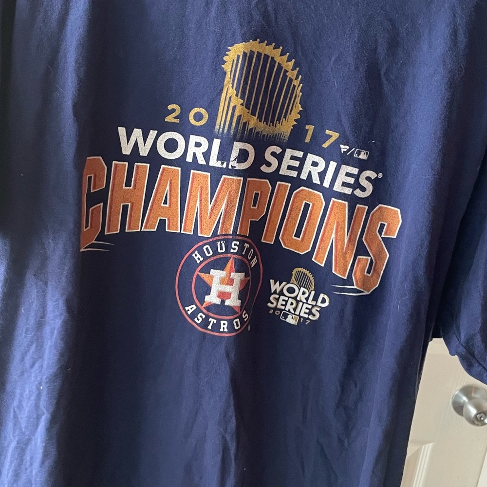 Houston Astros WORLD series Championship shirt 2017 XL